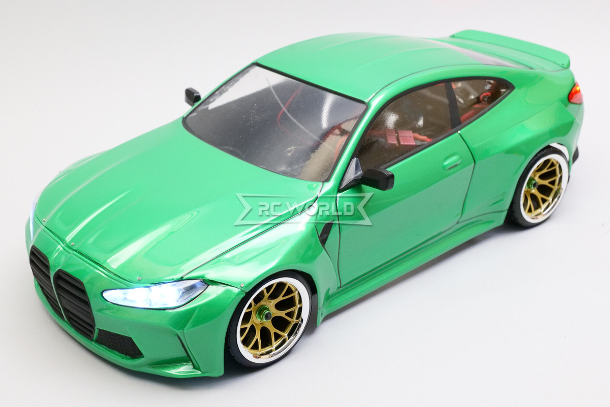 Bmw ラジコン RC 1/10 BMW G84 M2 AWD Drift Car W/ LED *RTR* -PURPLE- | eBay