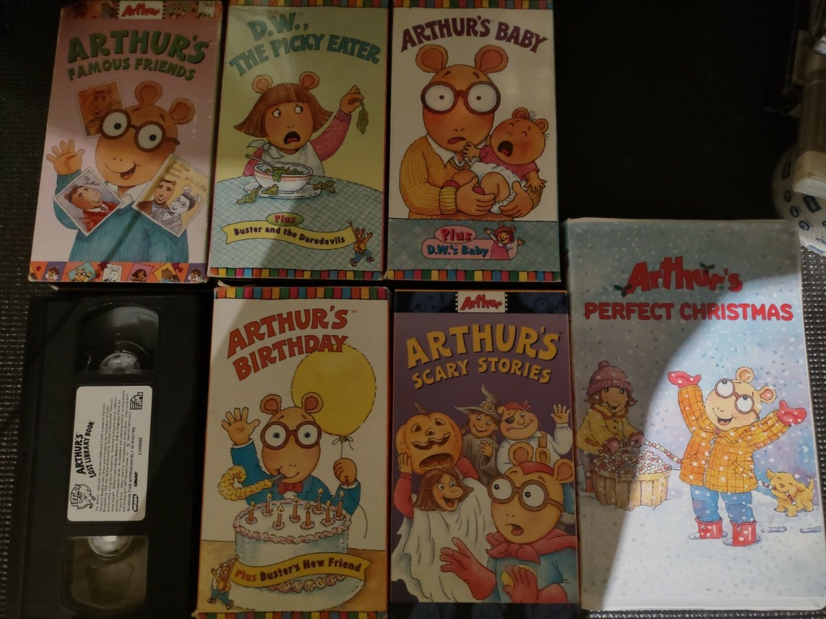 Arthur TV Show VHS Lot- Seven Various Titles 74645539034| eBay