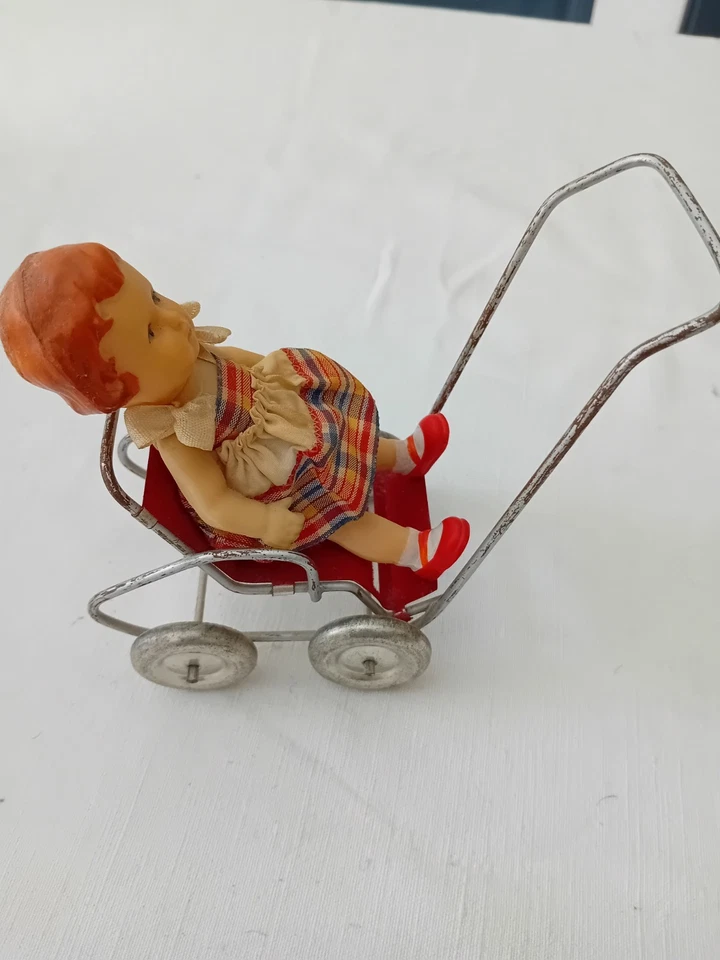 Poussette Miniature Ancienne - Photo 2/4