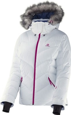 Salomon Icetown Damen Daunen Ski Jacke Damen Winter Schnee Mantel XS UVP300 