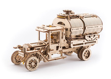 UGears Truck with Tanker  3D Wooden Mechanical Puzzles  DAMAGED BOX 30 OFF