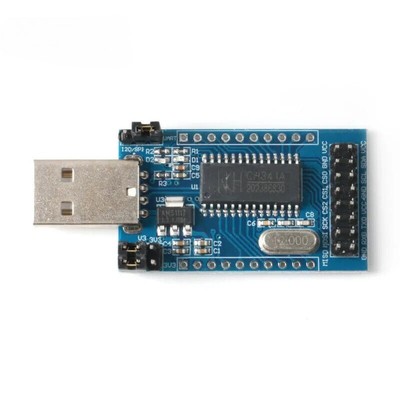 CH341A Programmer USB to UART IIC SPI I2C TTL EPP MEM Convertor Parallel Module