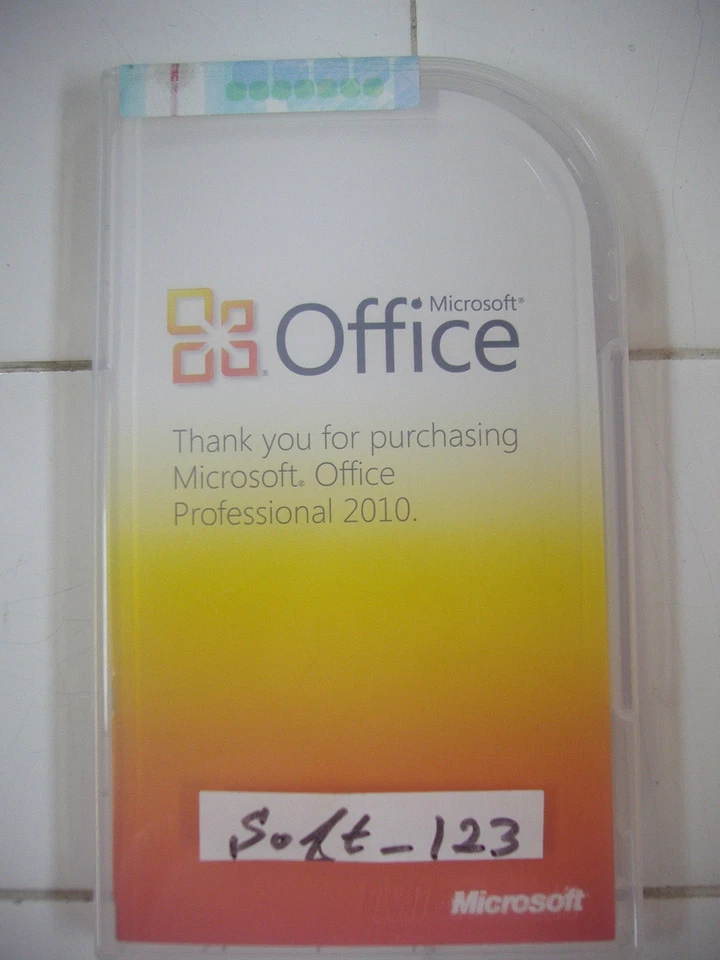 Microsoft Office 2010 Professional Product Key Card (PKC) MS PRO=NEW RETAIL BOX= - Image 4 of 4