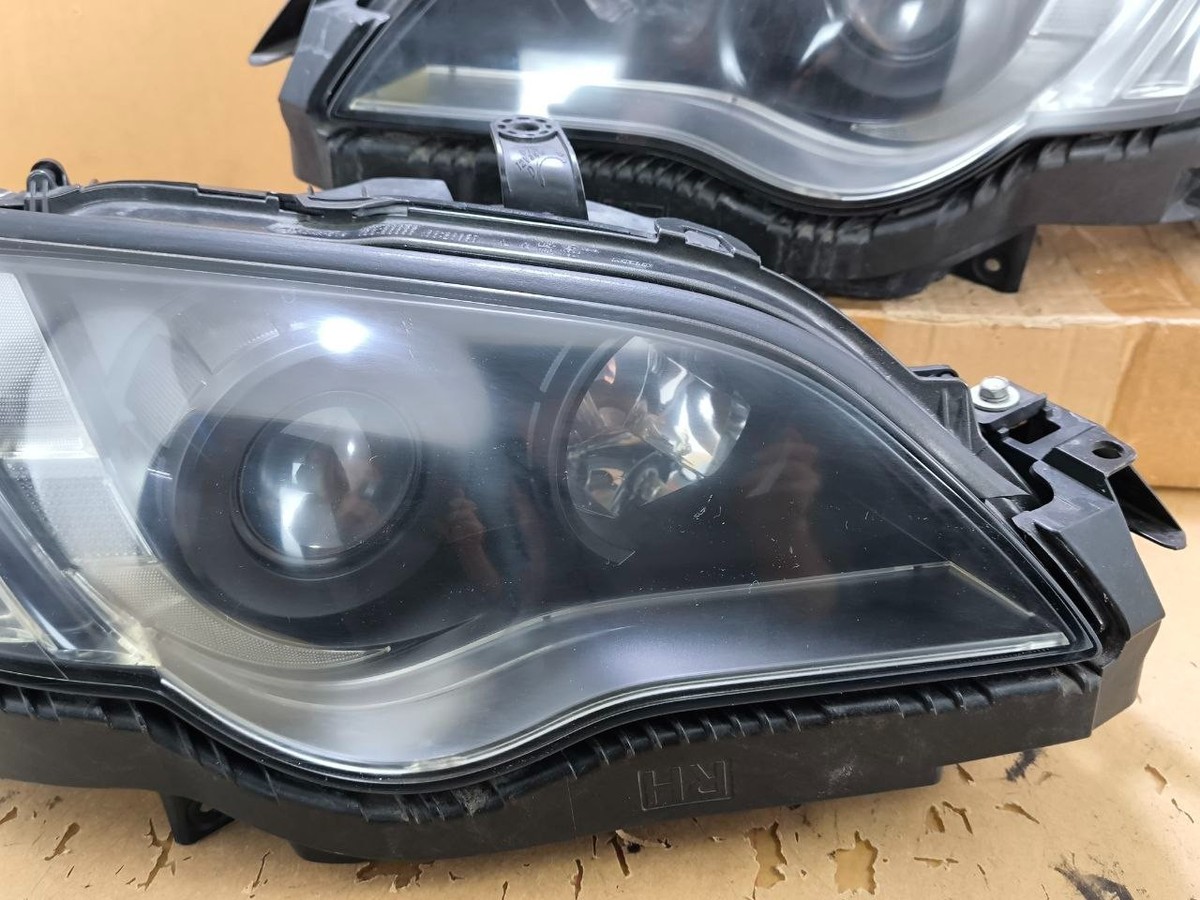 JDM Subaru Legacy BPE BP5 BL5 LATE MODEL HID BLACK Headlights