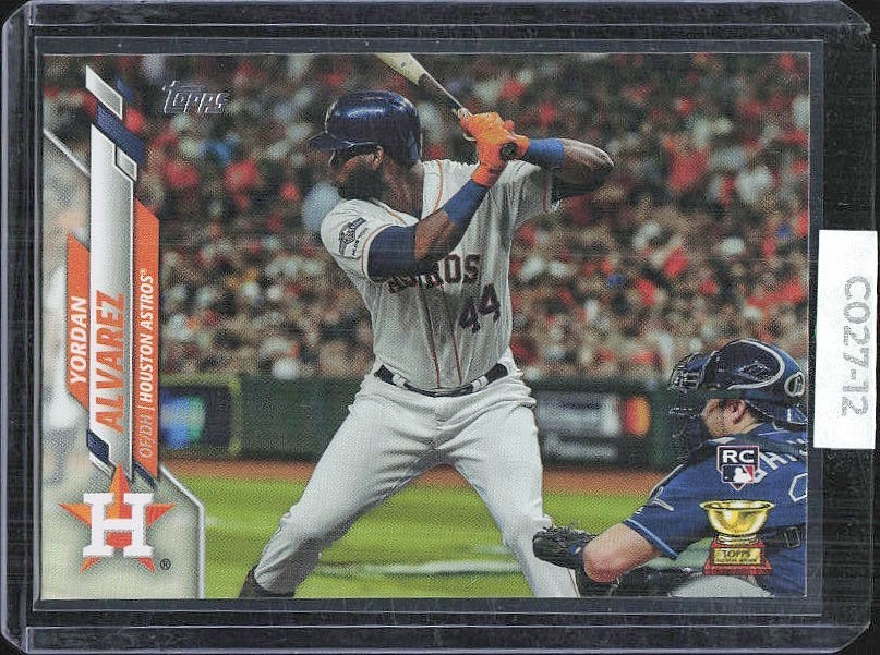 2020 Topps Yordan Alvarez Complete Set Variation #276 (RC)