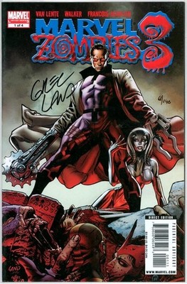 MARVEL ZOMBIES 3 #1 DYNAMIC FORCES SIGNED GREG LAND DF COA DISNEY TV COMICS