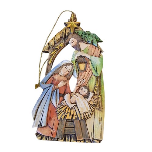 Vintage Ken Spielzeug Nativity Manger Scenes Set of 3 Christmas Ornaments READ - Picture 2 of 11