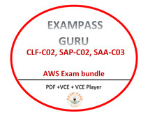 CLF-C02, SAP-C02, SAA-C03 AWS Exam bundle  882,585,1019 QA JANUARY UPDATES