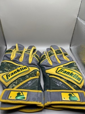 Franklin Batting Gloves Size XL (pro Issue, Used, For Lefty Hitters)