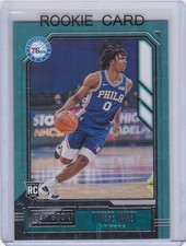 TYRESE MAXEY ROOKIE CARD 2020 Panini Playbook RC Philadelphia 76ers Basketball