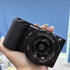 For Sony Alpha ZVE10 4K Mirrorless Interchangeable with/16-50mm Lens