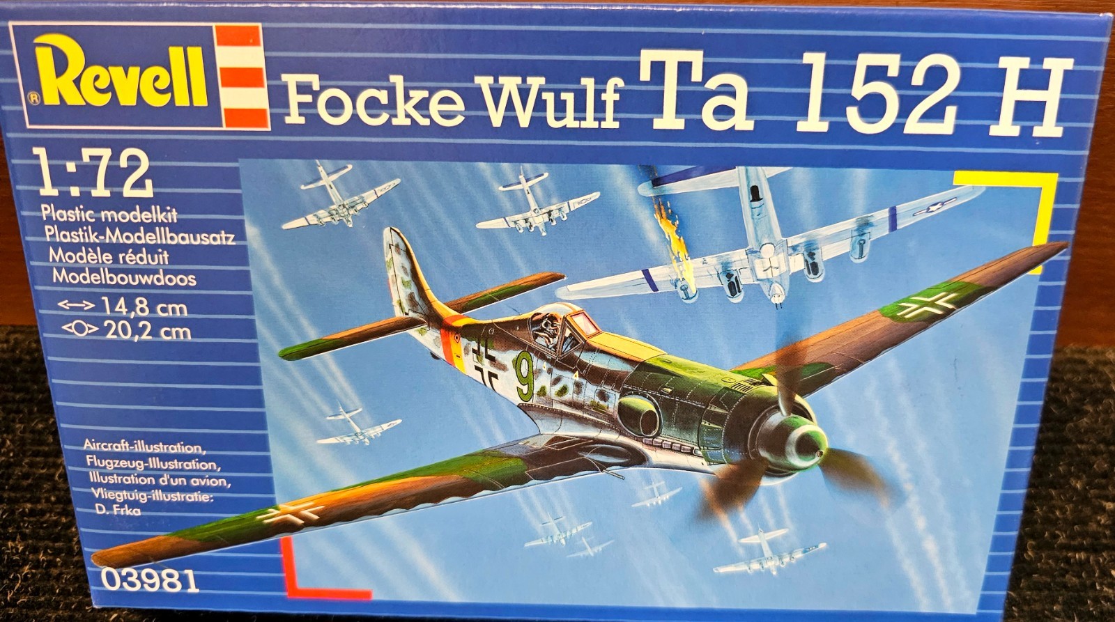 03981 Revell 1:72 Scale Focke Wulf TA 152 H
