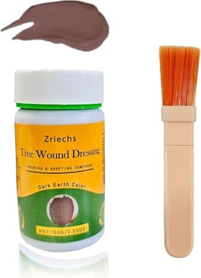Tree Wound Pruning Sealer,Tree Wound Dressing with Brush, Bonsai Cut Paste, T...