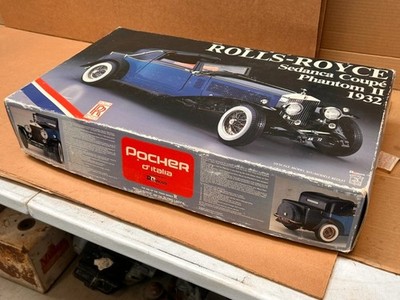 POCHER 1932 Rolls Royce Sedanca Coupe Phantom II 1/8 Scale Model