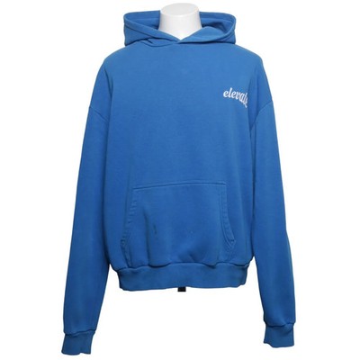 Elevate, Kapuzenpullover, Größe: L, Blau, Baumwolle/Polyester, Einfarbig #5bT