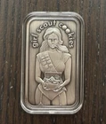 Tormint Girl Scout Cookies 1 Oz .999 Silver Antiqued Art Bar 2023