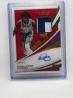 Panini Immaculate 2020-21 Daniel Oturu Rookie Patch Auto /99 #130 Clippers