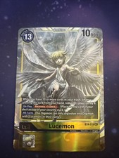 Digimon CCG Lucemon BT4-115 SEC Alternate Alt Art Great Legend Foil NM