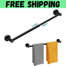 Adjustable Towel Holder for Bathroom,Rustproof Towel Bar Wall Mounted 13.18"-24"