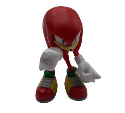 Modern Knuckles Sonic The Hedgehog JAKKS 2021 Figur Spielzeug Sega Jointed