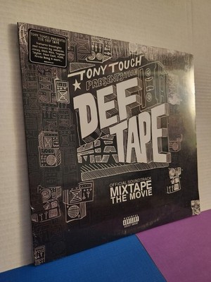Tony Touch The Def Tape Black Vinyl LP Mixtape AZ Redman Gibbs Griselda Jeezy 