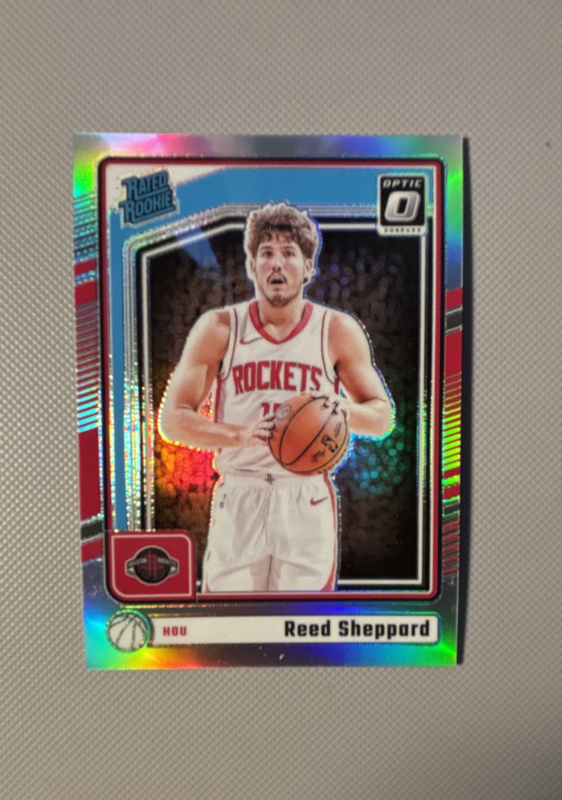 2024-25 Panini Donruss Optic - Rated Rookie Reed Sheppard #255 Holo Prizm (RC)