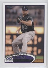 2012 Topps Rafael Betancourt #444 0w8
