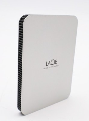 LaCie MOBILE DRIVE V2 Moon 1TB tragbare externe USB-C Festplatte 2.5'' HDD silver