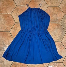 ELECTRIC BLUE SLEEVELESS DRESS FROM MANGO  - M