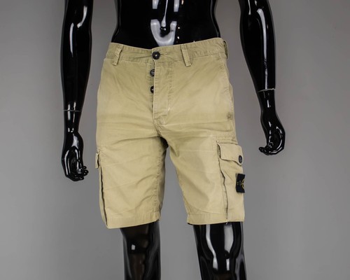 Stone Island Cargo Shorts Beige Size W32