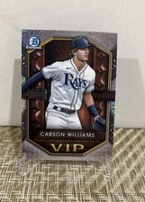 2025 Bowman Chrome Carson Williams #VIP-1 Mega Box Mojo Refractor