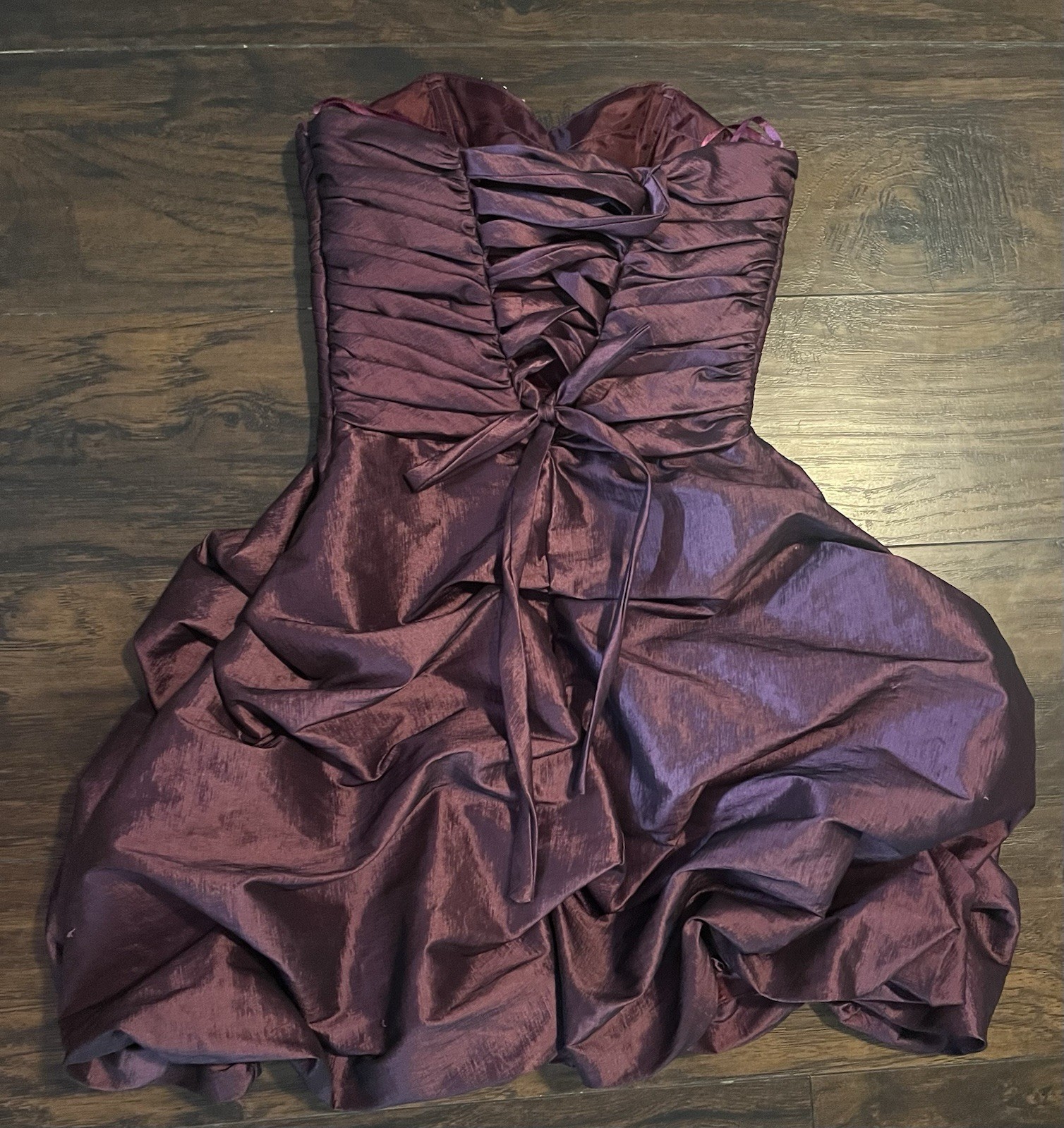 Short Formal Dress Aspeed Brand Sz Small Burgundy