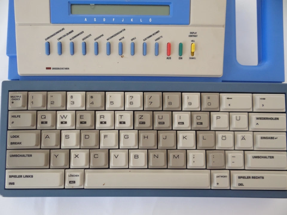 Mister X Lerncomputer Kinder Schule Vintage Computer 80er 90er Yeno VTech - Bild 3 von 4