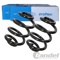 2X Proflex Fahrwerksfedern Hinten Passend FÜR VW Transporter Links+Rechts |