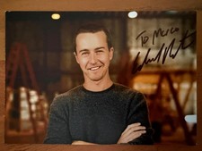 Edward Norton · Autogramm