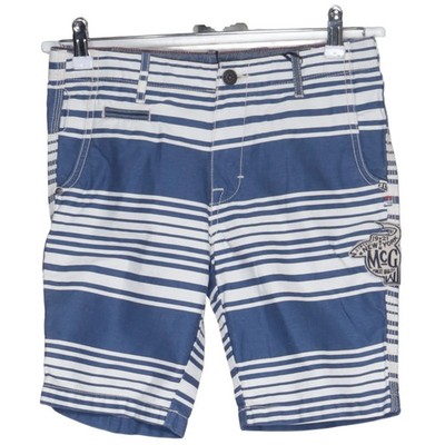 McGregor, Shorts, Größe: 164, Blau/Weiß, Baumwolle, Streifen, Jungen #yz6