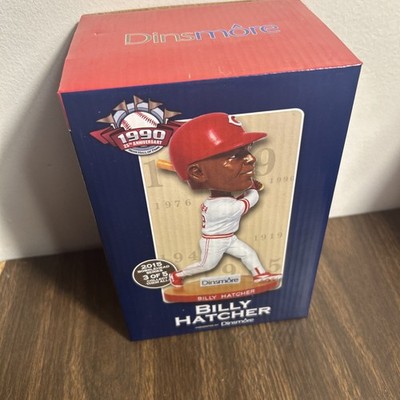 Billy Hatcher Cincinnati Reds 1990 World Series Star SGA