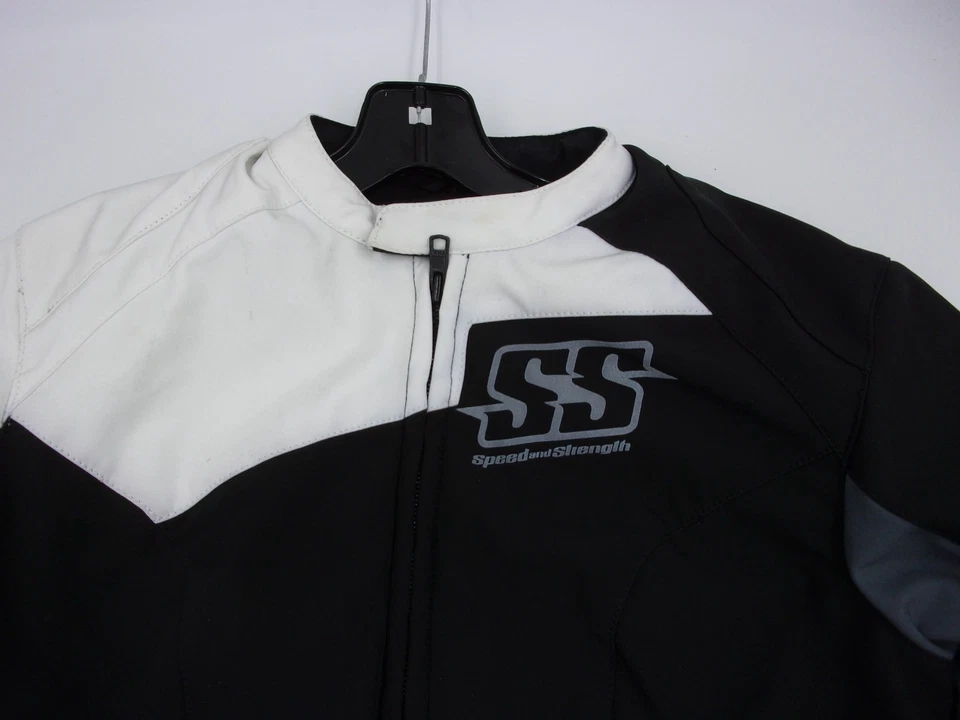 Speed & Strength Backlash Womens Textile Jacket (Medium, White) - Image 2 of 3