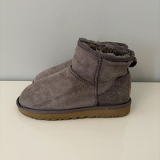 UGG 1016222 Classic Mini II Boot Women, Size UK 5 Grey