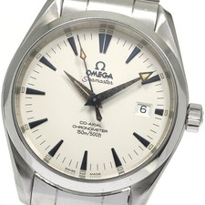 Omega Seamaster Aqua Terra 2503.33 quadrante argento coassiale automatico uomo_832405