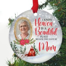 Personalized Memorial Ornaments - Memorial Christmas Ornament - Memorial Orna...