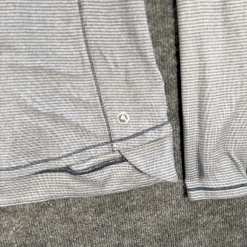 Blusa Avalanche Outdoor Supply Co listrada azul desempenho XL furos para polegar - Imagem 3 de 4