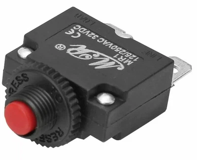 ELEKTRONIKA PLUS Sicherungsautomat 12V/24V/230V KFZ LKW Automatik Sicherung Boot Schutzschalter