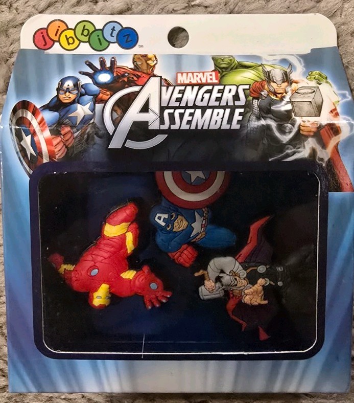 Crocs Jibbitz Shoe Charms Marvel Avengers Assemble NIB