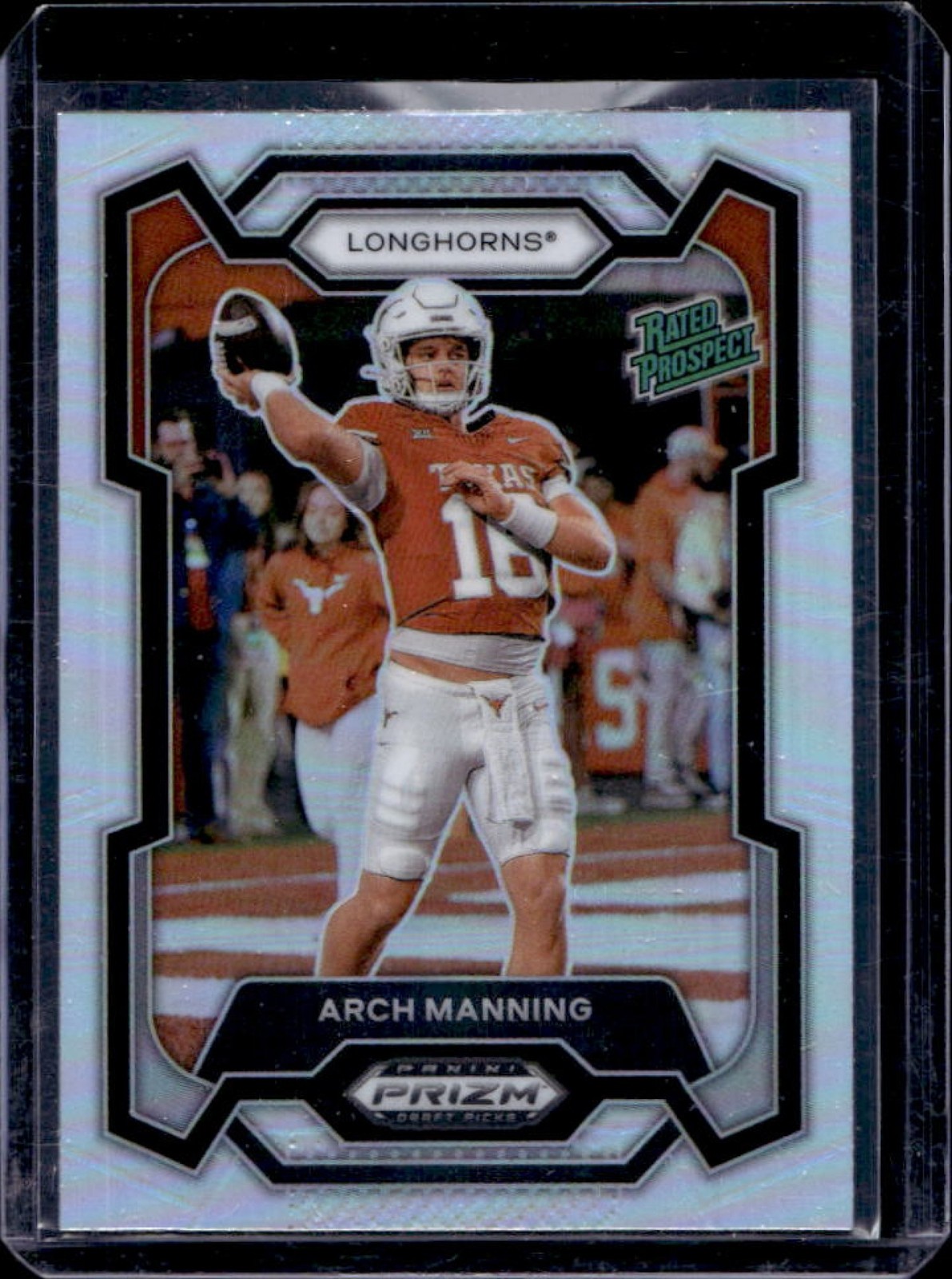 2024 Prizm Draft Picks Arch Manning Silver Rated Prospect #192 Longhorns