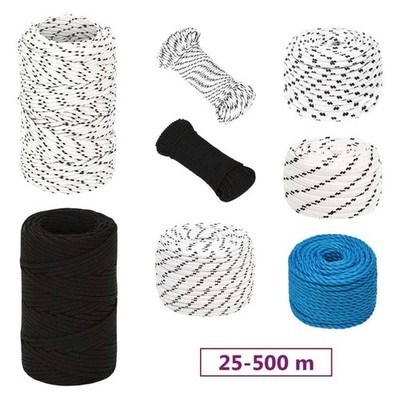 200m Bootsseil Schiffstau Ankerleine Tauwerk Seil Polypropylen Schnur Festmacher