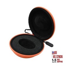 Watch Travel Case Single Storage - Fits all Wristwatches Smart PU-Orange