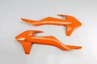 KüHlerabdeckungen UFO Orange KTM