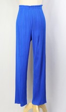 Authentic PLEATS PLEASE Blue Pants ISSEY MIYAKE 180 8620
