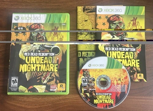 Red Dead Redemption: Undead Nightmare (Xbox 360) CIB Complete & Tested Map